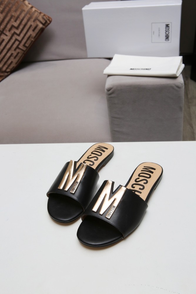 MOSCHINO Slipper Women Shoes 005（2021）