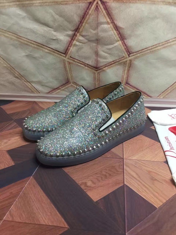 Super High End Christian Louboutin Flat Sneaker Low Top(With Receipt) - 0026