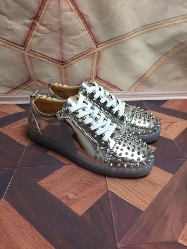 Super High End Christian Louboutin Flat Sneaker Low Top(With Receipt) - 0044