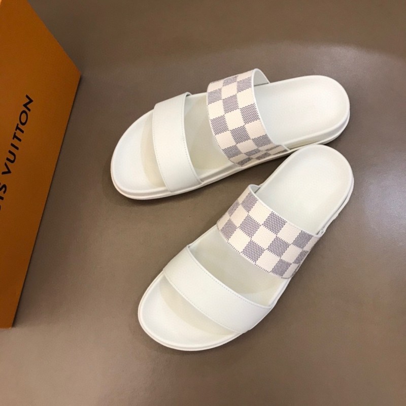LV Slipper men Shoes 0010（2021）