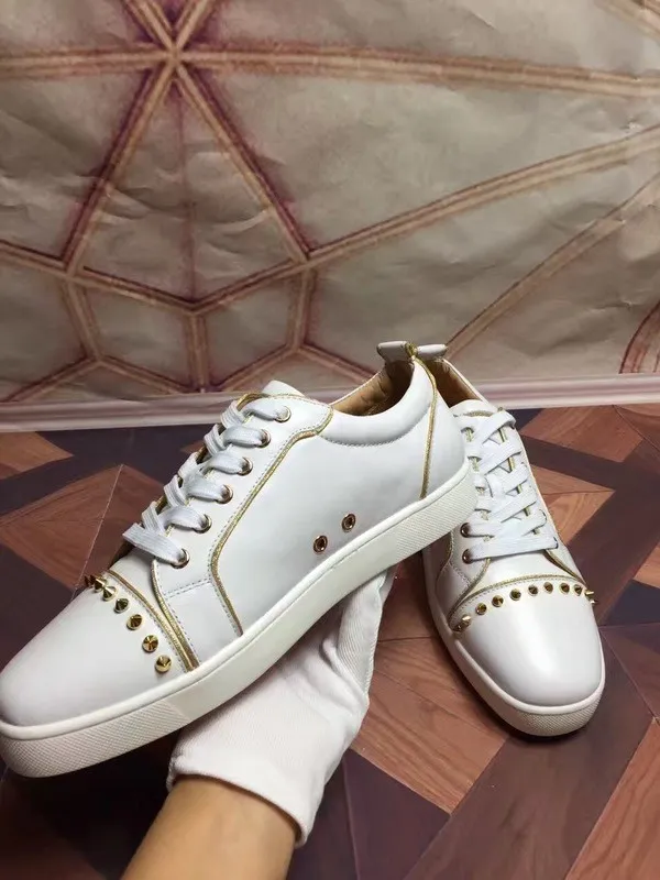 Super High End Christian Louboutin Flat Sneaker Low Top(With Receipt) - 0039