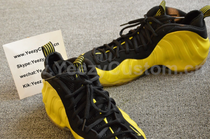 Authentic Nike Air Foamposite One Yellow
