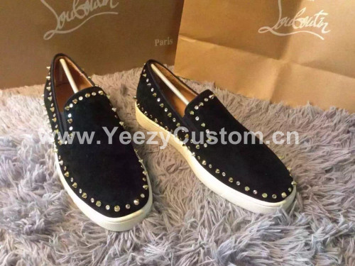 Super High End Christian Louboutin Flat Sneaker Low Top(With Receipt) - 0008