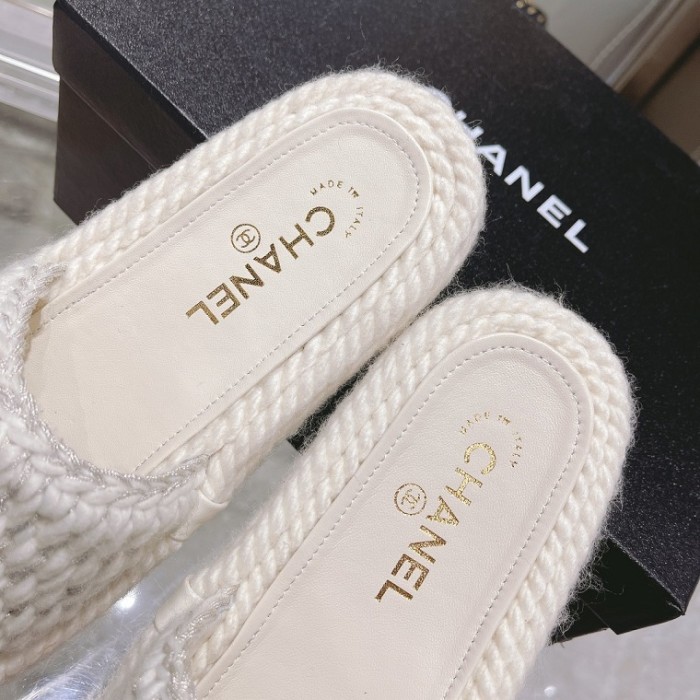Chanel Slippers Women shoes 0010 (2022)