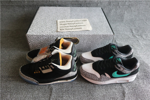 Authentic Air Max X Air Jordan 3 Atmos Pack