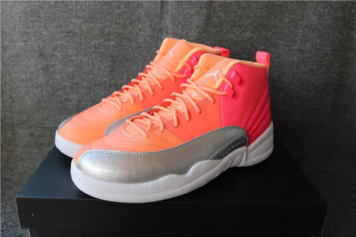 Authentic Air Jordan 12 Hot Punch GS