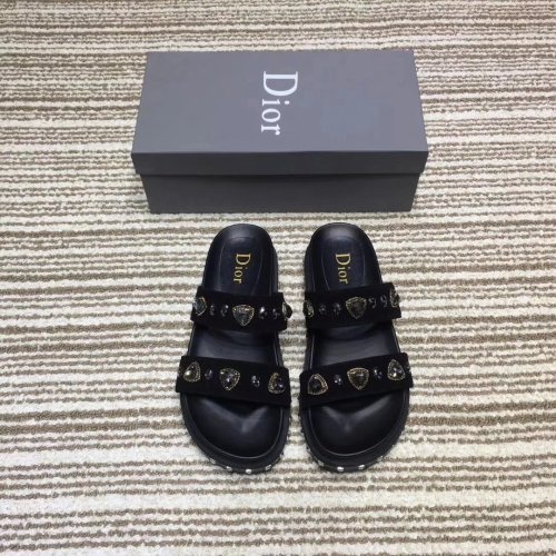 Dior Slipper Women Shoes 0012