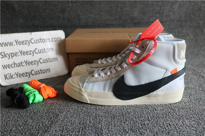 Authentic Off White X Nike Blazer Studio Mid