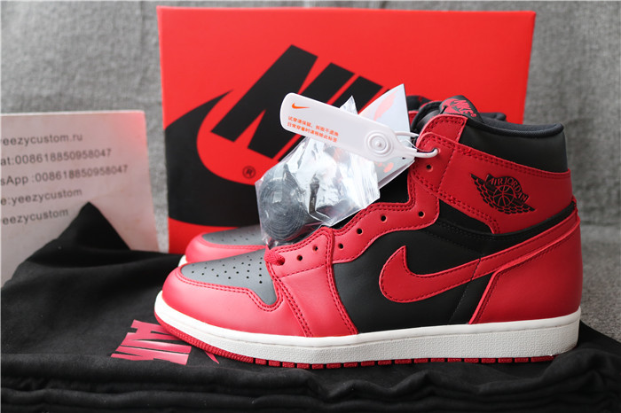 Authentic Air Jordan 1 Hi 85 Varsity Red