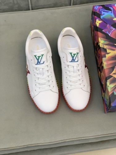 LV Single shoes Men Shoes 006 (2022）