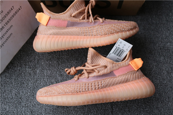 Authentic Adidas Yeezy 350 V2 Clay Men Shoes