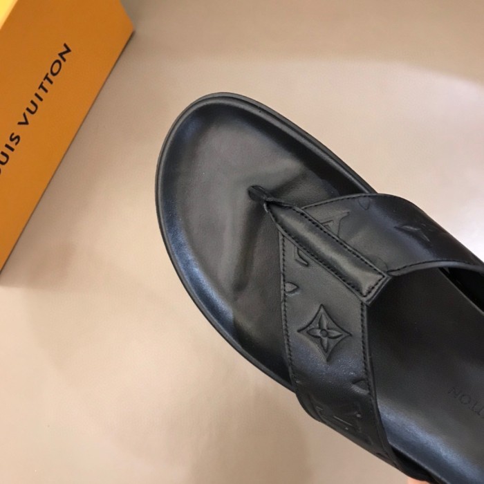 LV Slipper men Shoes 0027（2021）