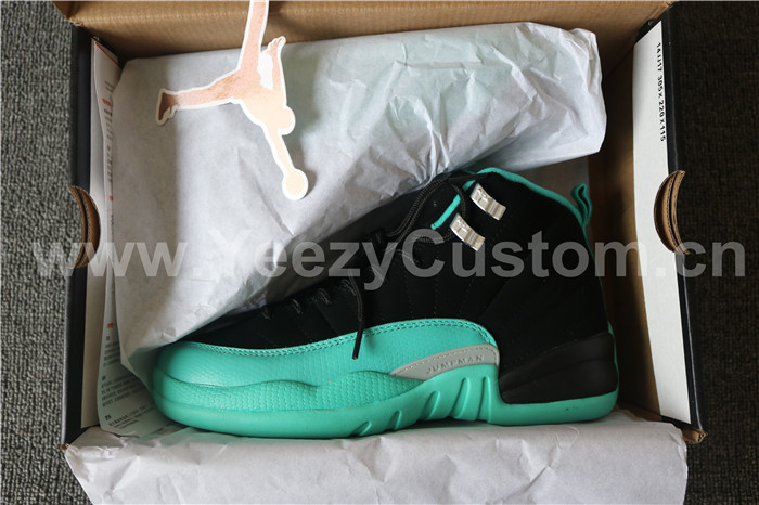 Authentic Air Jordan 12 Hyper Jade GS