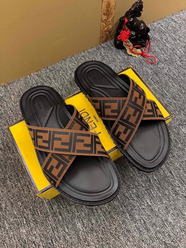 Fendi Slippers Men Shoes 0026（2022）