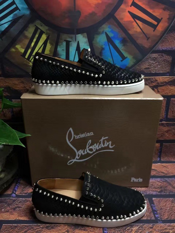 Super High End Christian Louboutin Flat Sneaker Low Top(With Receipt) - 0073