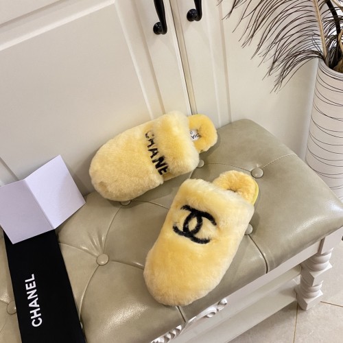 Chanel Hairy slippers 0020 (2021)