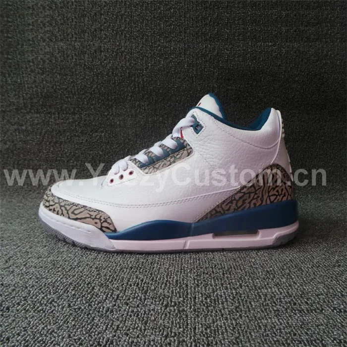 Authentic Air Jordan 3 True Blue
