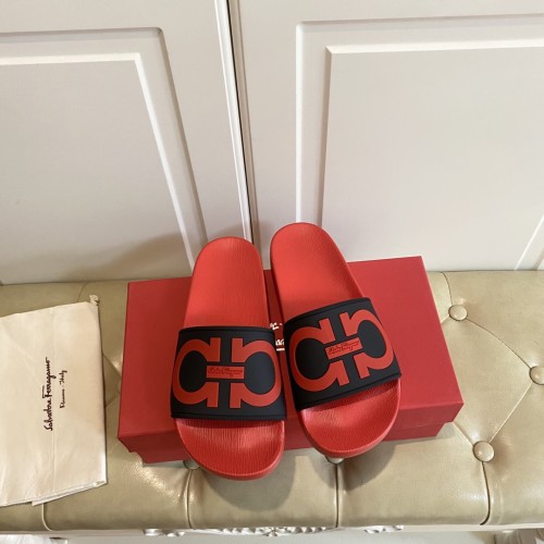 Ferragamo Slippers Men shoes 008（2021）