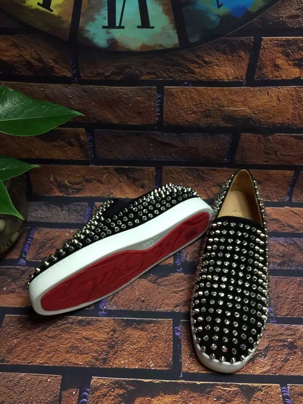 Super High End Christian Louboutin Flat Sneaker Low Top(With Receipt) - 0091