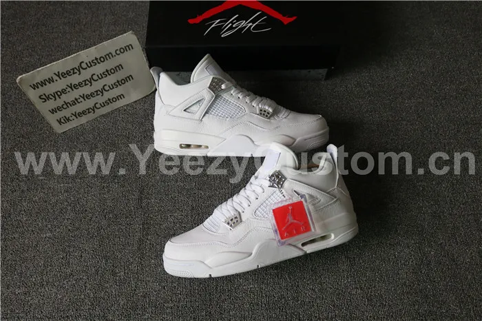 Authentic Air Jordan 4 Pure Money