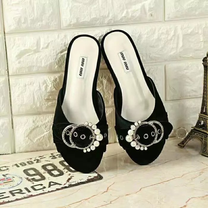 MIUMIU Slipper Women Shoes 0015