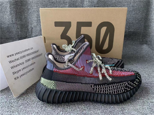 Authentic Adidas Yeezy Boost 350 V2 Yecheil Non Reflective Women Shoes
