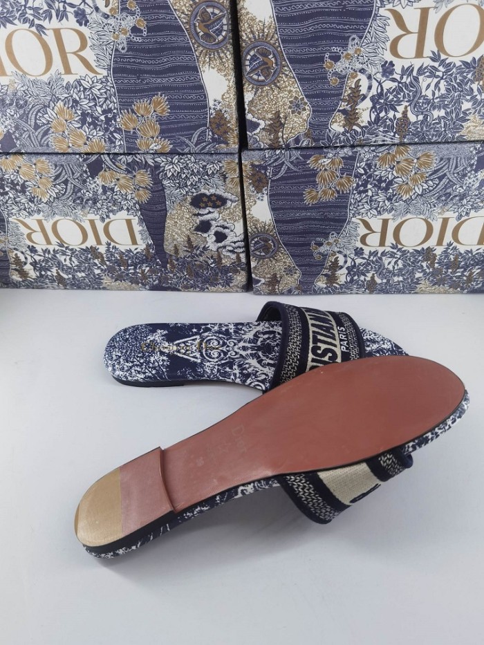 Dior Slipper Women Shoes 0020（2022）