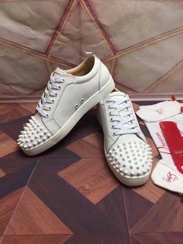 Super High End Christian Louboutin Flat Sneaker Low Top(With Receipt) - 0027