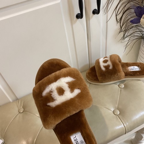 Chanel Hairy slippers 0013 (2021)