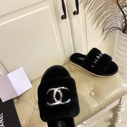 Chanel Hairy slippers 0024 (2021)