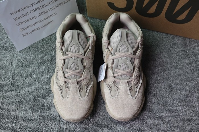 Authentic Adidas Yeezy 500 Taupe Light Men Shoes
