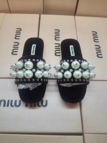 MIUMIU Slipper Women Shoes 0011