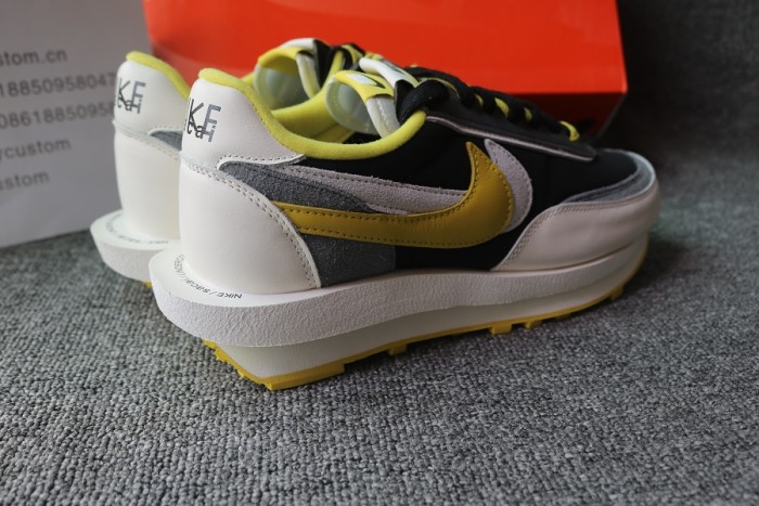 Authentic Undercover X Sacai X Nike LDWaffle Bright Citron