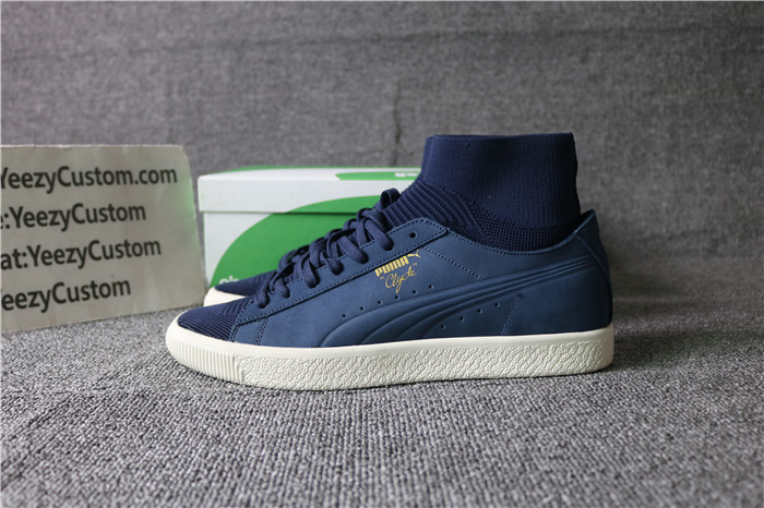 Authentic Puma Clyde Sock NYC Blue