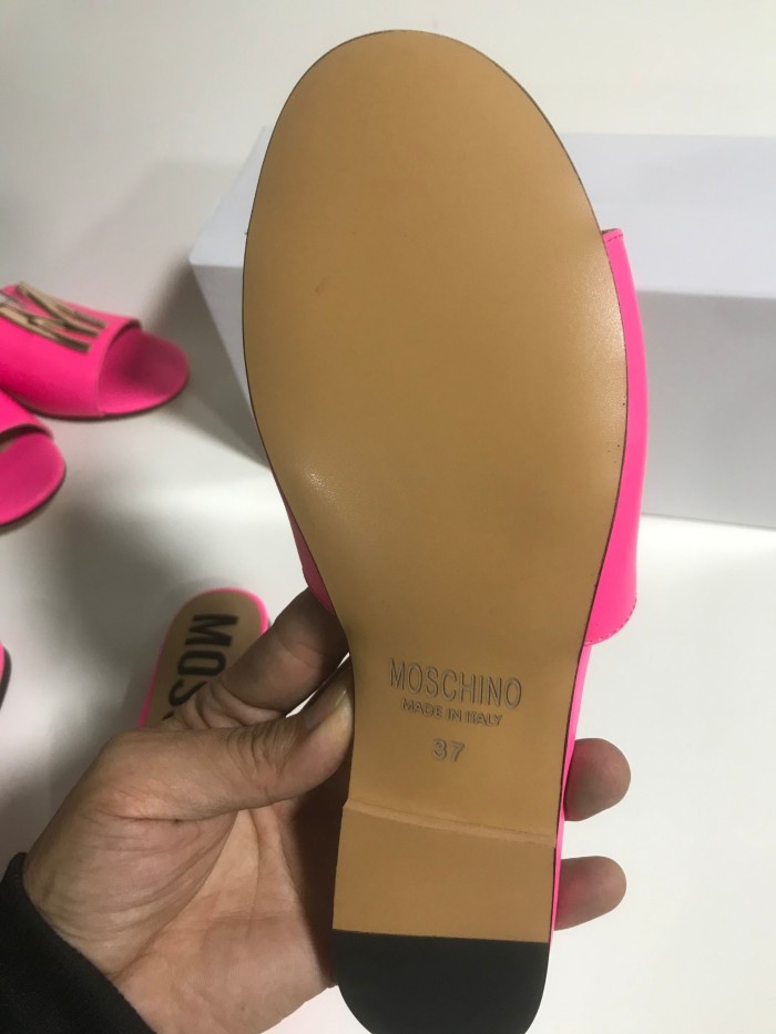 MOSCHINO Slipper Women Shoes 001（2021）