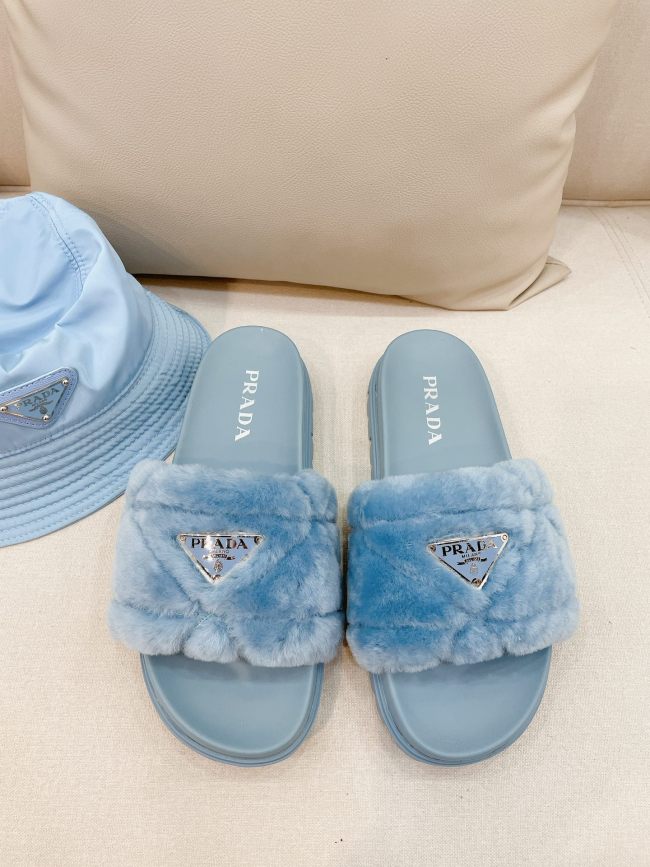 Prada Hairy slippers 0016 (2021)