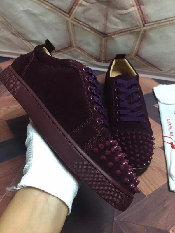 Super High End Christian Louboutin Flat Sneaker Low Top(With Receipt) - 0024