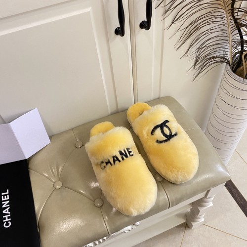 Chanel Hairy slippers 0020 (2021)