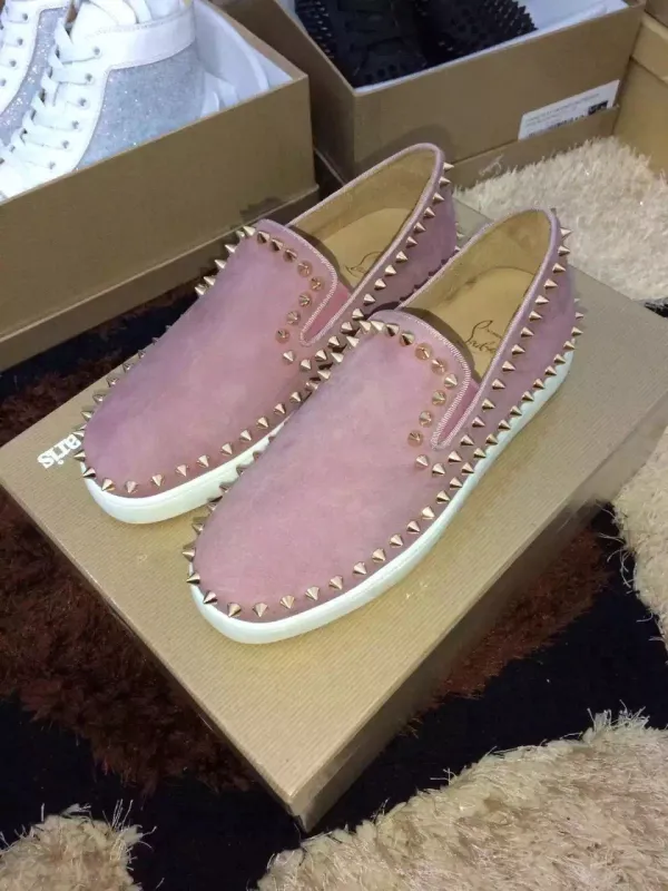 Super High End Christian Louboutin Flat Sneaker Low Top(With Receipt) - 0102