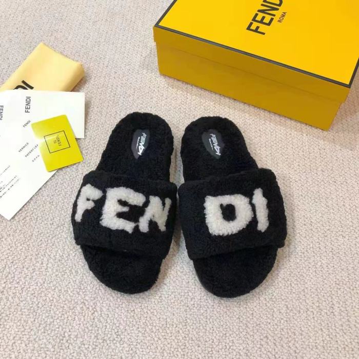 Fendi Hairy slippers 004（2021）