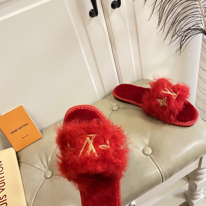 LV Hairy slippers 0035 (2021)
