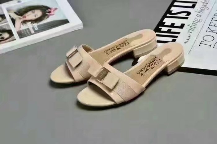 Ferragamo Slipper Women Shoes 003