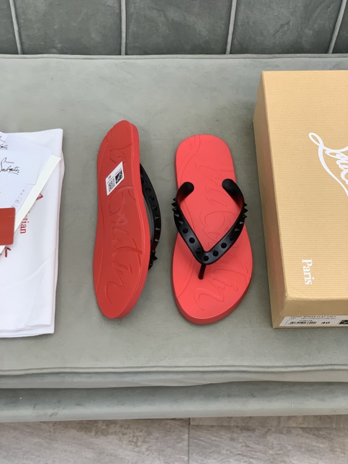 Christian Louboutin Slipper Men Shoes 0012（2021）