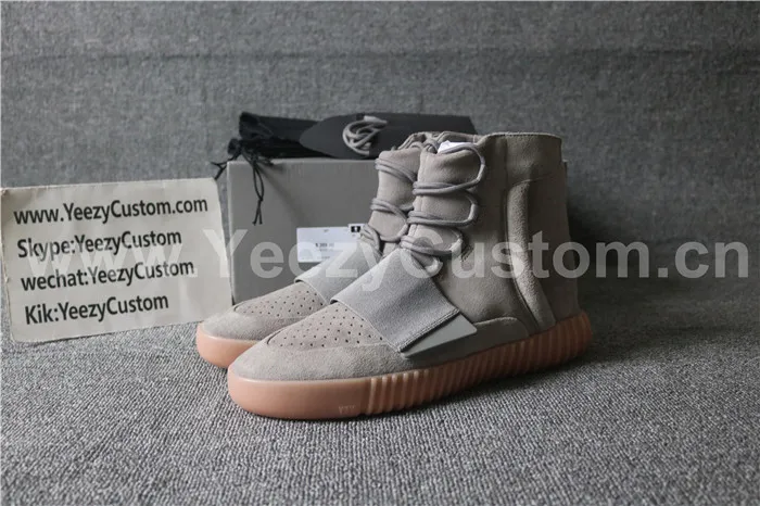 Authentic Adidas Yeezy Boost 750 Grey Gum