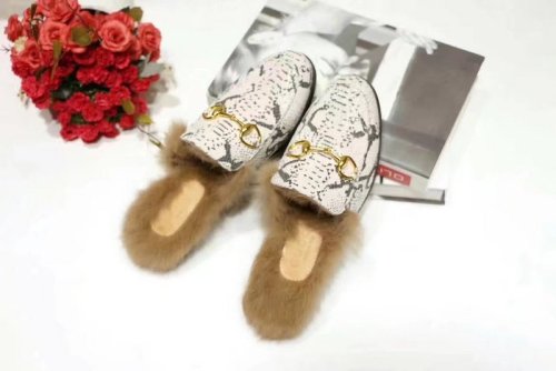 Gucci Hairy slippers 0011