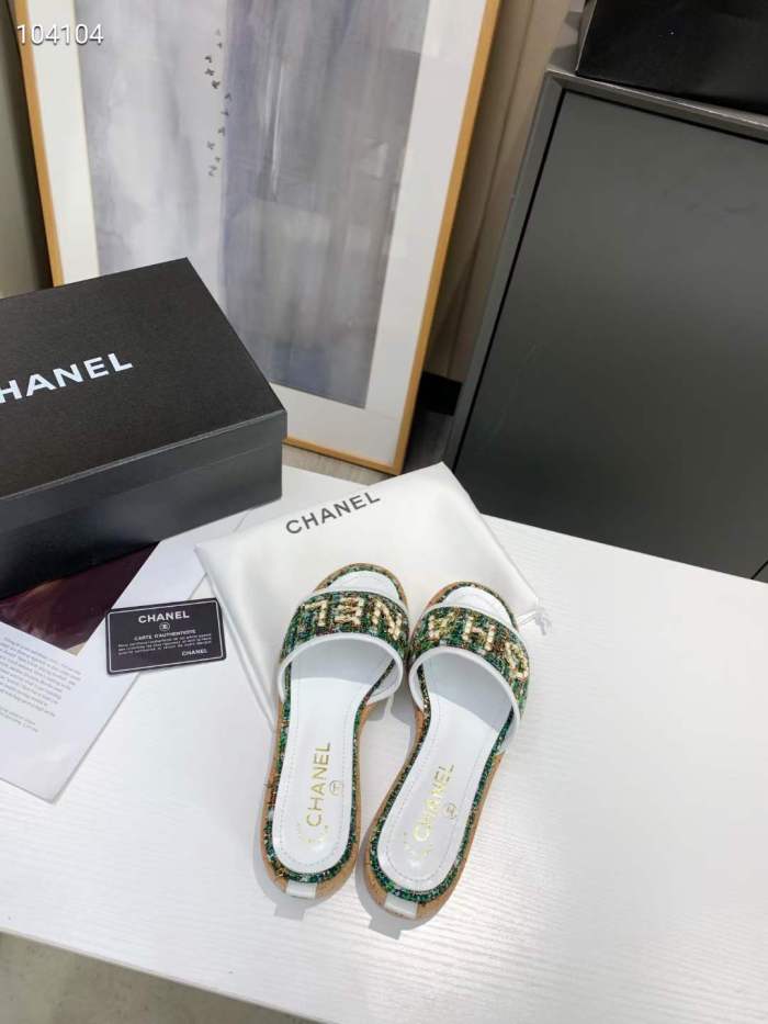 Chanel Slipper Women Shoes 0043（2021）