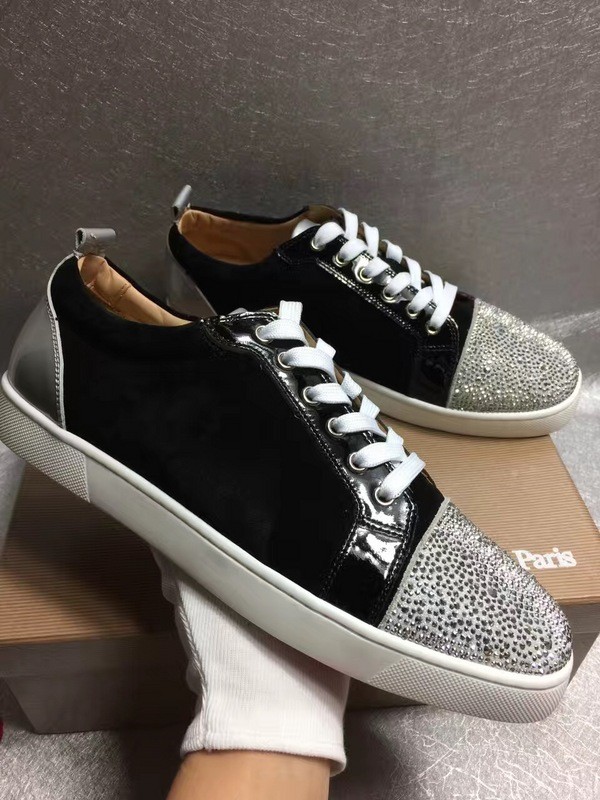 Super High End Christian Louboutin Flat Sneaker Low Top(With Receipt) - 0009