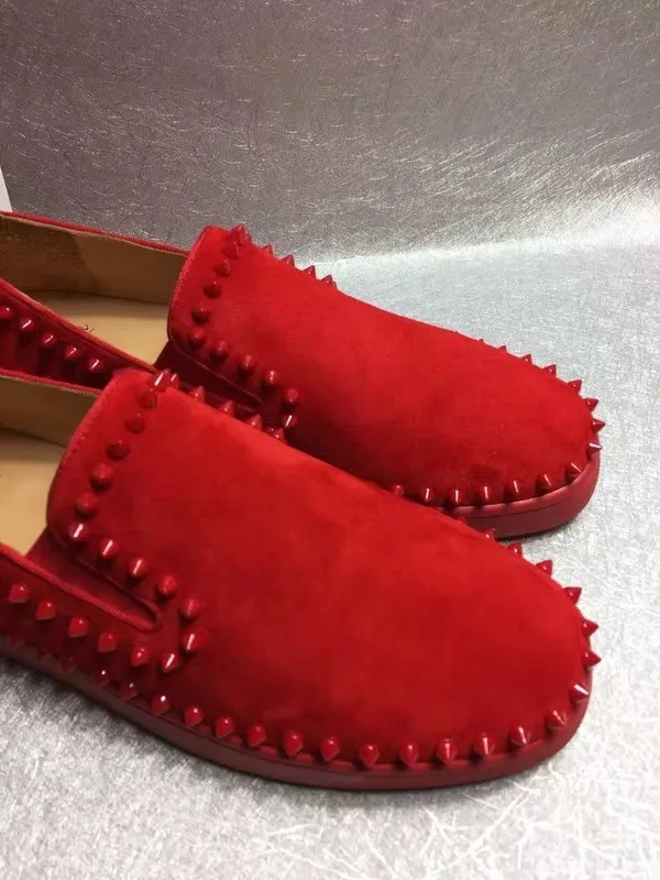 Super High End Christian Louboutin Flat Sneaker Low Top(With Receipt) - 0004