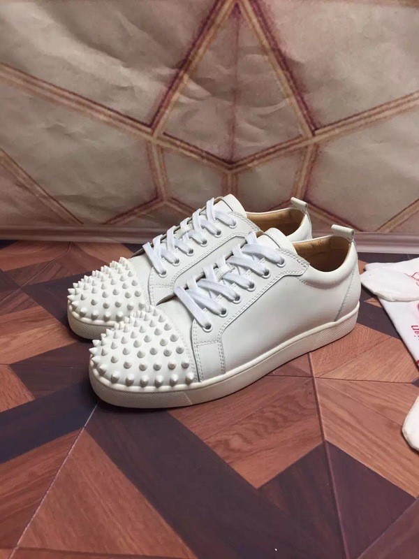 Super High End Christian Louboutin Flat Sneaker Low Top(With Receipt) - 0027