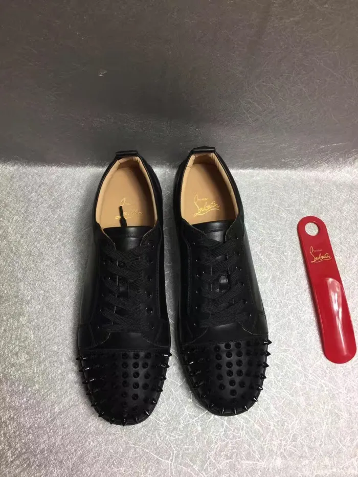 Super High End Christian Louboutin Flat Sneaker Low Top(With Receipt) - 0040